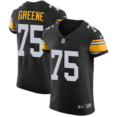 Nike Steelers #75 Joe Greene Black Alternate Men's Stitched NFL Vapor Untouchable Elite Jersey