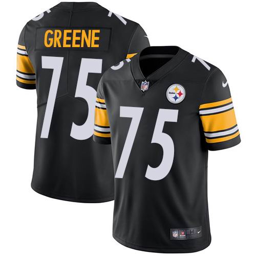 Nike Steelers #75 Joe Greene Black Vapor Untouchable Limited Jersey