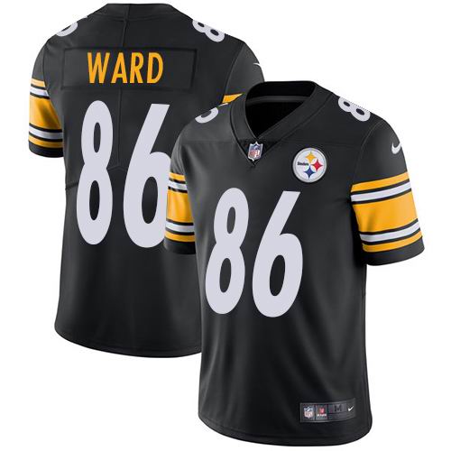 Nike Steelers #86 Hines Ward Black Vapor Untouchable Limited Jersey