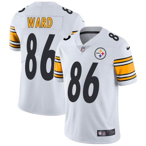Nike Steelers #86 Hines Ward White Vapor Untouchable Limited Jersey