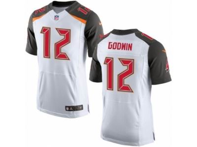 Nike Tampa Bay Buccaneers #12 Chris Godwin Elite White NFL Jersey
