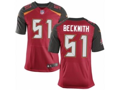 Nike Tampa Bay Buccaneers #51 Kendell Beckwith Elite Red Jersey