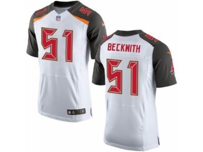 Nike Tampa Bay Buccaneers #51 Kendell Beckwith Elite White NFL Jersey