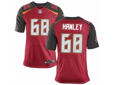 Nike Tampa Bay Buccaneers #68 Joe Hawley Elite Red Team Color NFL Jersey