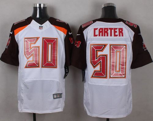 Nike Tampa Bay Buccaneers 50 Bruce Carter White NFL New Elite Jersey