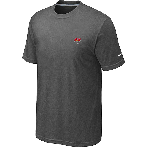 Nike Tampa Bay Buccaneers Chest embroidered logo T-Shirt D.Grey