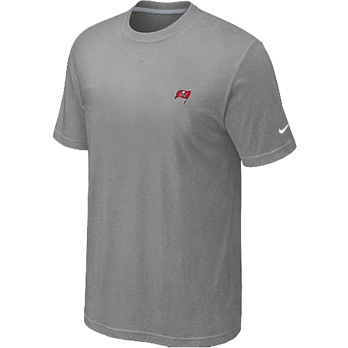 Nike Tampa Bay Buccaneers Chest embroidered logo T-Shirt Grey