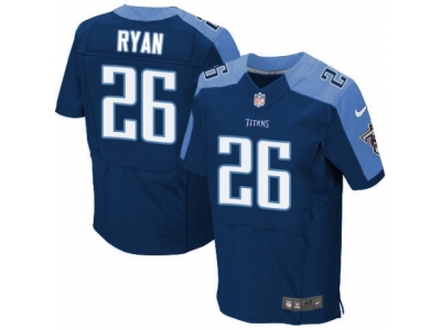 Nike Tennessee Titans #26 Logan Ryan Elite Navy Blue Jersey
