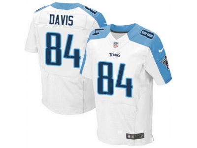 Nike Tennessee Titans #84 Corey Davis Elite White Jersey