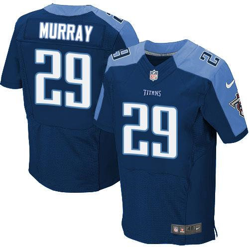 Nike Tennessee Titans 29 DeMarco Murray Navy Blue Alternate NFL Elite Jersey
