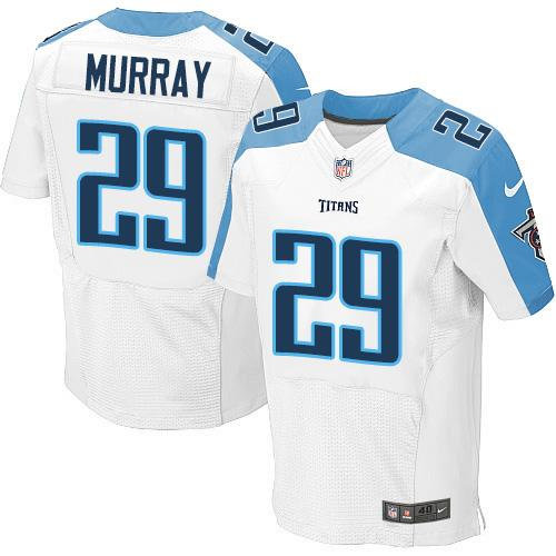 Nike Tennessee Titans 29 DeMarco Murray White NFL Elite Jersey