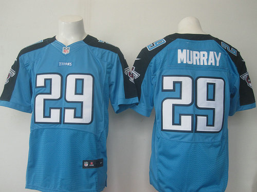 Nike Tennessee Titans 29 MURRAY Light Blue Team Color NFL Elite Jersey