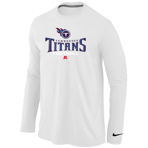 Nike Tennessee Titans Critical Victory Long Sleeve T-Shirt White