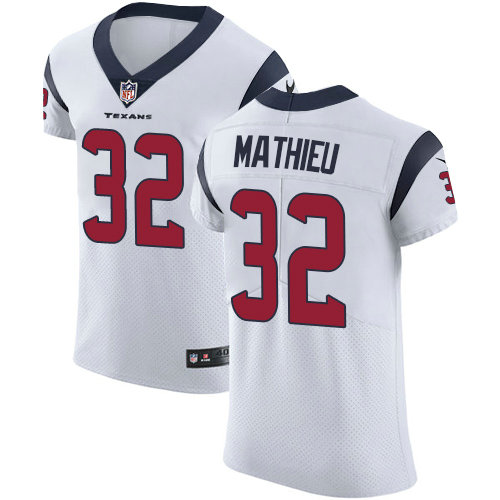 Nike Texans #32 Tyrann Mathieu White Men's Stitched NFL Vapor Untouchable Elite Jersey