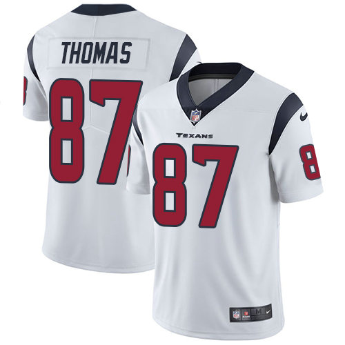 Nike Texans #87 Demaryius Thomas White Youth Stitched NFL Vapor Untouchable Limited Jersey
