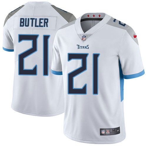 Nike Titans #21 Malcolm Butler White Youth Stitched NFL Vapor Untouchable Limited Jersey1