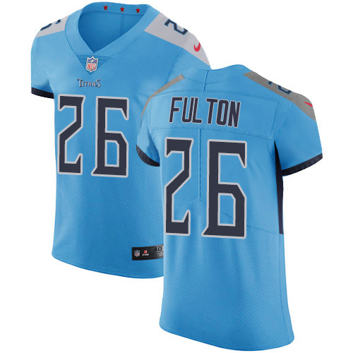 Nike Titans #26 Kristian Fulton Light Blue Alternate Men's Stitched NFL New Elite Jersey