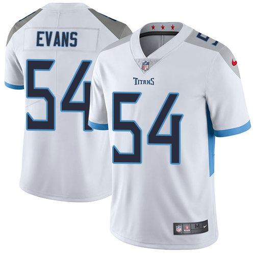 Nike Titans #54 Rashaan Evans White Youth Stitched NFL Vapor Untouchable Limited Jersey