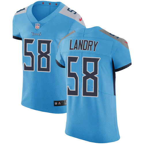 Nike Titans #58 Harold Landry Light Blue Team Color Men's Stitched NFL Vapor Untouchable Elite Jersey