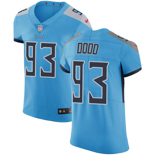 Nike Titans #93 Kevin Dodd Light Blue Team Color Men's Stitched NFL Vapor Untouchable Elite Jersey
