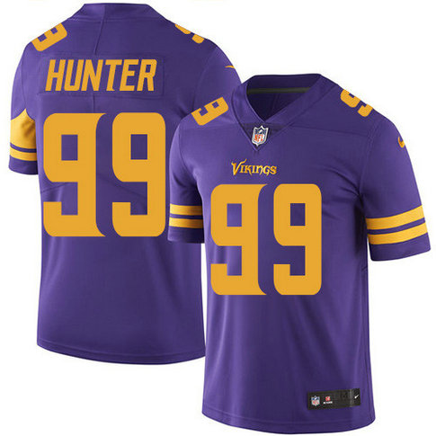 Nike Vikings #99 Danielle Hunter Purple Youth Stitched NFL Limited Rush Jersey