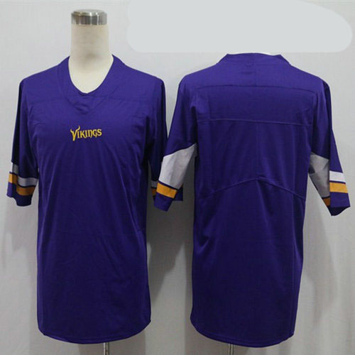 Nike Vikings Blank Purple Vapor Untouchable Limited Jersey