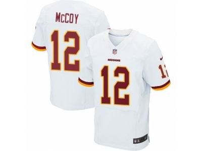 Nike Washington Redskins #12 Colt McCoy Elite White Jersey
