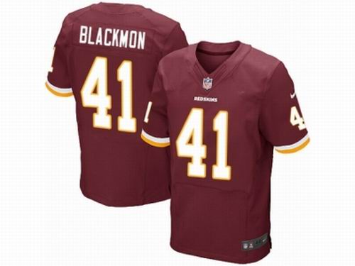 Nike Washington Redskins #41 Will Blackmon Elite Jersey