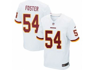 Nike Washington Redskins #54 Mason Foster Elite White Jersey