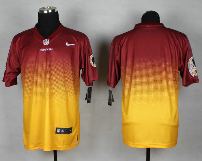 Nike Washington Redskins blank Drift Fashion II Elite Jerseys