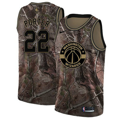 Nike Wizards #22 Otto Porter Camo Youth NBA Swingman Realtree Collection Jersey1