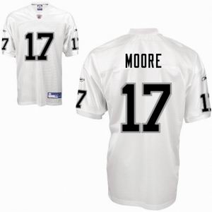 Oakland Raiders #17 Denarius Moore white jerseys