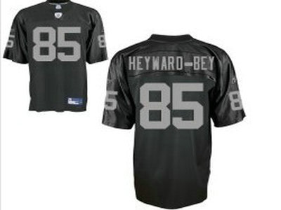 Oakland Raiders #85 Darrius Heyward-Bey Black Jersey