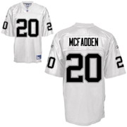 Oakland Raiders 20# Darren McFadden white