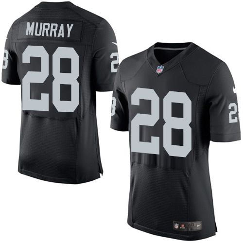 Oakland Raiders 28 Latavius Murray Black Team Color Nike NFL Elite Jersey