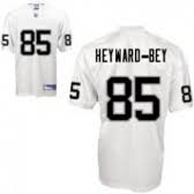 Oakland Raiders 85 Heyward-Bey White jerseys