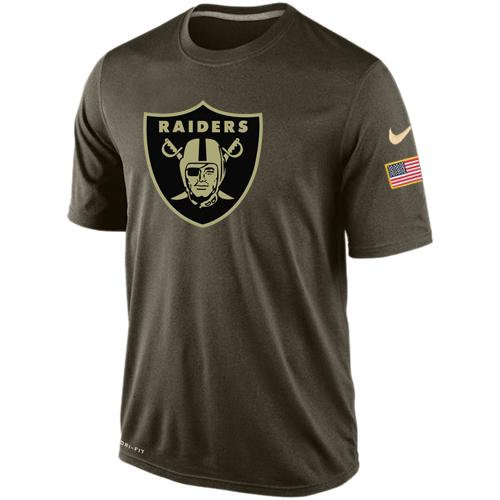 Oakland Raiders Salute To Service Nike Dri-FIT T-Shirt