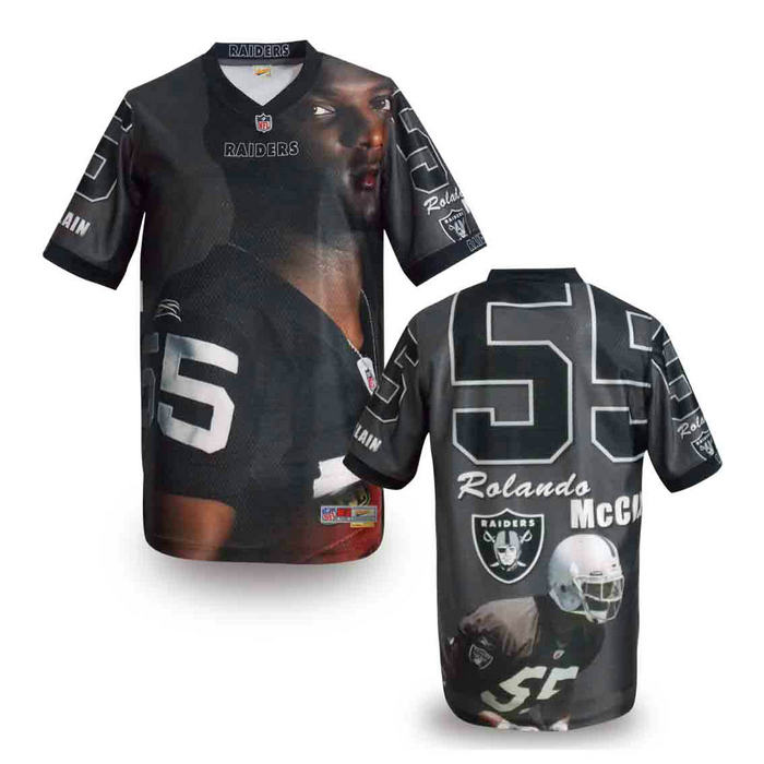 Oakland Raiders blank fashion NFL jerseys(2)