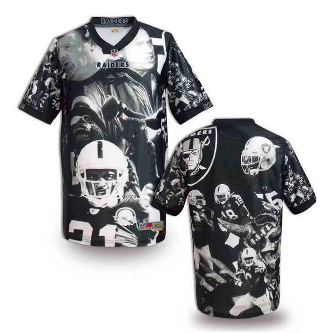 Oakland Raiders blank fashion NFL jerseys(3)