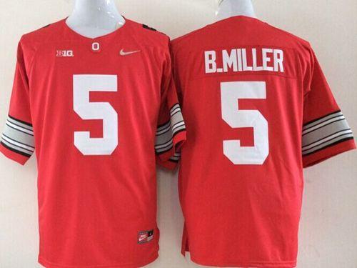 Ohio State Buckeyes 5 Braxton Miller Red Limited NCAA Jersey