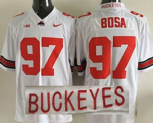 Ohio State Buckeyes 97 Joey Bosa White Limited NCAA Jersey
