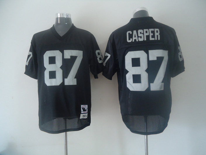 Okaland Raiders 87# casper Black jersys