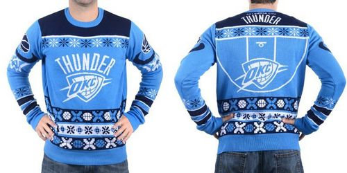 Oklahoma City Thunder NBA Ugly Sweater