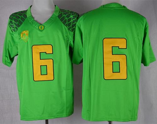 Oregon Ducks 6 Charles Nelson Green Limited Stitched NCAA Jersey