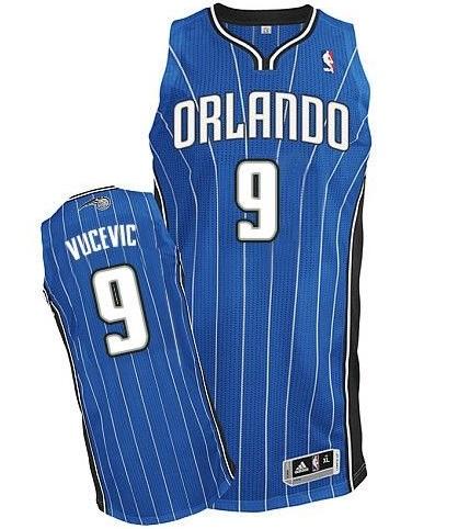 Orlando Magic 9 Nikola Vucevic Blue Revolution 30 NBA Jersey