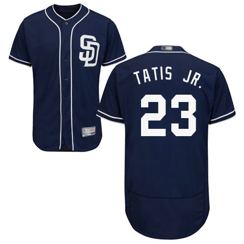 Padres #23 Fernando Tatis Jr. Navy Blue Flexbase Authentic Collection Stitched Baseball Jersey