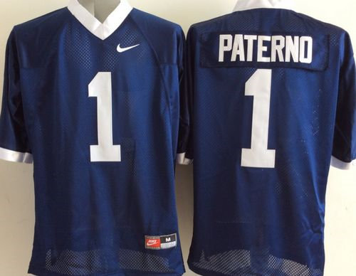 Penn State Nittany Lions 1 Joe Paterno Navy Blue NCAA Jersey