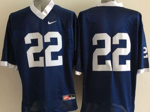 Penn State Nittany Lions 22 Navy Blue NCAA Jersey