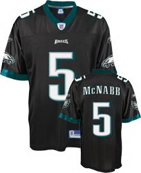 Philadelphia Eagles #5 Donovan McNabb black