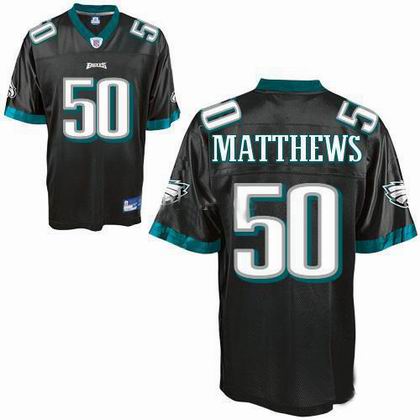 Philadelphia Eagles #50 Casey Matthews jerseys black
